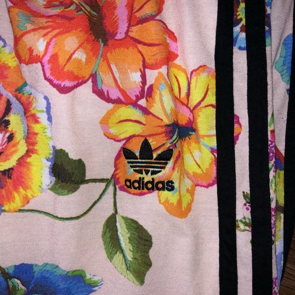 *SOLD* Adidas Floralita Bundle Jacket Legging Tee - Picture 4 of 16
